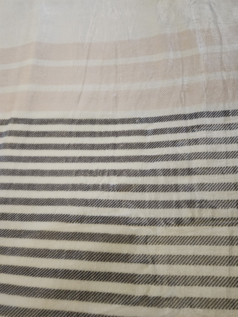 UGG Brand Pink Striped Plush Shower Cutain 80x90 $25